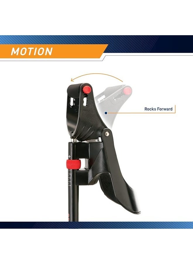 مارسي أداة تقوية المعصم والساعد لصالة الألعاب الرياضية المنزلية من مارسي - إسفين متعدد الألوان، 23 سم ×10 سم×2.5 سم - Image 2